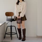 【Web限定】前後2wayモールケーブルニット | NICE CLAUP / OLIVE des OLIVE OUTLET | 詳細画像5