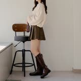 【Web限定】前後2wayモールケーブルニット | NICE CLAUP / OLIVE des OLIVE OUTLET | 詳細画像7