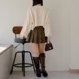 【Web限定】前後2wayモールケーブルニット | NICE CLAUP / OLIVE des OLIVE OUTLET | 詳細画像8
