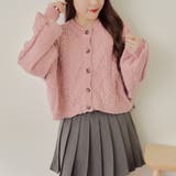 【Web限定】前後2wayモールケーブルニット | NICE CLAUP / OLIVE des OLIVE OUTLET | 詳細画像34