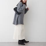 ブークレV開きニットプルオーバー | RMAF NICE CLAUP / OLIVE des OLIVE | 詳細画像13