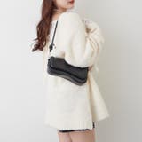 ブークレV開きニットプルオーバー | RMAF NICE CLAUP / OLIVE des OLIVE | 詳細画像16