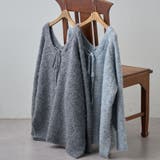 ブークレV開きニットプルオーバー | RMAF NICE CLAUP / OLIVE des OLIVE | 詳細画像49