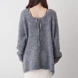 ブークレV開きニットプルオーバー | RMAF NICE CLAUP / OLIVE des OLIVE | 詳細画像60