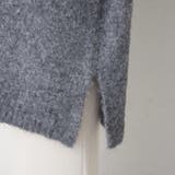 ブークレV開きニットプルオーバー | RMAF NICE CLAUP / OLIVE des OLIVE | 詳細画像64