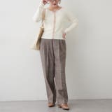 キーネックカーディガンライクリブプルオーバー | RMAF　NICE CLAUP / OLIVE des OLIVE | 詳細画像7 