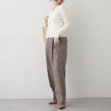 キーネックカーディガンライクリブプルオーバー | RMAF　NICE CLAUP / OLIVE des OLIVE | 詳細画像8 