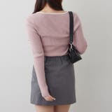 キーネックカーディガンライクリブプルオーバー | RMAF　NICE CLAUP / OLIVE des OLIVE | 詳細画像11 