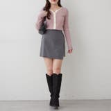 キーネックカーディガンライクリブプルオーバー | RMAF　NICE CLAUP / OLIVE des OLIVE | 詳細画像13 