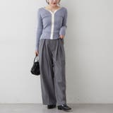 キーネックカーディガンライクリブプルオーバー | RMAF　NICE CLAUP / OLIVE des OLIVE | 詳細画像20 