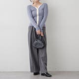 キーネックカーディガンライクリブプルオーバー | RMAF　NICE CLAUP / OLIVE des OLIVE | 詳細画像21 