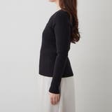 キーネックカーディガンライクリブプルオーバー | RMAF　NICE CLAUP / OLIVE des OLIVE | 詳細画像45 