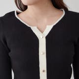 キーネックカーディガンライクリブプルオーバー | RMAF　NICE CLAUP / OLIVE des OLIVE | 詳細画像47 