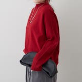 【5色展開】エポーレットショルダーハイネックプルオーバー | RMAF　NICE CLAUP / OLIVE des OLIVE | 詳細画像7 