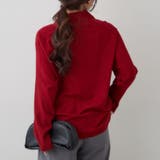 【5色展開】エポーレットショルダーハイネックプルオーバー | RMAF　NICE CLAUP / OLIVE des OLIVE | 詳細画像8 