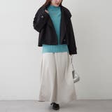 【5色展開】エポーレットショルダーハイネックプルオーバー | RMAF　NICE CLAUP / OLIVE des OLIVE | 詳細画像25 