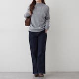 【5色展開】エポーレットショルダーハイネックプルオーバー | RMAF　NICE CLAUP / OLIVE des OLIVE | 詳細画像32 