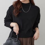 【5色展開】エポーレットショルダーハイネックプルオーバー | RMAF　NICE CLAUP / OLIVE des OLIVE | 詳細画像37 