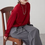 【5色展開】エポーレットショルダーハイネックプルオーバー | RMAF　NICE CLAUP / OLIVE des OLIVE | 詳細画像3 