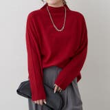 【5色展開】エポーレットショルダーハイネックプルオーバー | RMAF　NICE CLAUP / OLIVE des OLIVE | 詳細画像5 