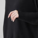 【5色展開】エポーレットショルダーハイネックプルオーバー | RMAF　NICE CLAUP / OLIVE des OLIVE | 詳細画像48 