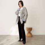 【nane】ダブルフェイスカーディガン | RMAF　NICE CLAUP / OLIVE des OLIVE | 詳細画像23 