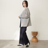 【nane】ダブルフェイスカーディガン | RMAF　NICE CLAUP / OLIVE des OLIVE | 詳細画像24 