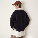 【nane】ダブルフェイスカーディガン | RMAF　NICE CLAUP / OLIVE des OLIVE | 詳細画像27 