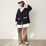 【nane】ダブルフェイスカーディガン | RMAF　NICE CLAUP / OLIVE des OLIVE | 詳細画像31 