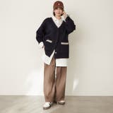 【nane】ダブルフェイスカーディガン | RMAF　NICE CLAUP / OLIVE des OLIVE | 詳細画像33 