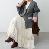 【nane】ダブルフェイスカーディガン | RMAF　NICE CLAUP / OLIVE des OLIVE | 詳細画像36 