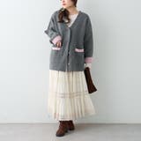 【nane】ダブルフェイスカーディガン | RMAF　NICE CLAUP / OLIVE des OLIVE | 詳細画像40 