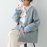 【nane】ダブルフェイスカーディガン | RMAF　NICE CLAUP / OLIVE des OLIVE | 詳細画像45 