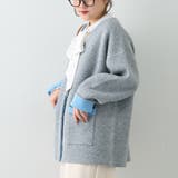 【nane】ダブルフェイスカーディガン | RMAF　NICE CLAUP / OLIVE des OLIVE | 詳細画像49 