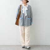 【nane】ダブルフェイスカーディガン | RMAF　NICE CLAUP / OLIVE des OLIVE | 詳細画像51 