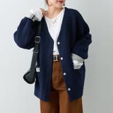 【nane】ダブルフェイスカーディガン | RMAF　NICE CLAUP / OLIVE des OLIVE | 詳細画像57 