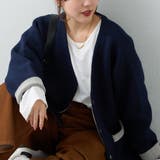 【nane】ダブルフェイスカーディガン | RMAF　NICE CLAUP / OLIVE des OLIVE | 詳細画像61 