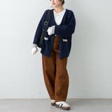 【nane】ダブルフェイスカーディガン | RMAF　NICE CLAUP / OLIVE des OLIVE | 詳細画像64 