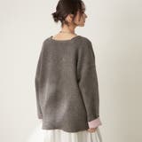 【nane】ダブルフェイスカーディガン | RMAF　NICE CLAUP / OLIVE des OLIVE | 詳細画像6 