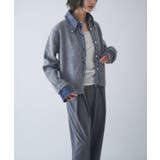 【Web限定】【nane】デニムドッキングカーディガン | RMAF　NICE CLAUP / OLIVE des OLIVE | 詳細画像7 