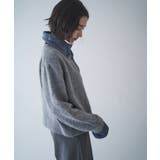 【Web限定】【nane】デニムドッキングカーディガン | RMAF　NICE CLAUP / OLIVE des OLIVE | 詳細画像8 