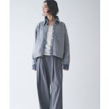 【Web限定】【nane】デニムドッキングカーディガン | RMAF　NICE CLAUP / OLIVE des OLIVE | 詳細画像11 