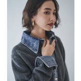 【Web限定】【nane】デニムドッキングカーディガン | RMAF　NICE CLAUP / OLIVE des OLIVE | 詳細画像16 