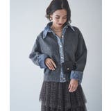 【Web限定】【nane】デニムドッキングカーディガン | RMAF　NICE CLAUP / OLIVE des OLIVE | 詳細画像18 