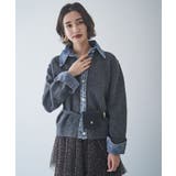 【Web限定】【nane】デニムドッキングカーディガン | RMAF　NICE CLAUP / OLIVE des OLIVE | 詳細画像27 