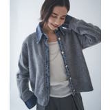 【Web限定】【nane】デニムドッキングカーディガン | RMAF　NICE CLAUP / OLIVE des OLIVE | 詳細画像2 