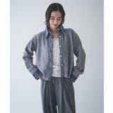 【Web限定】【nane】デニムドッキングカーディガン | RMAF　NICE CLAUP / OLIVE des OLIVE | 詳細画像3 