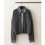 【Web限定】【nane】デニムドッキングカーディガン | RMAF　NICE CLAUP / OLIVE des OLIVE | 詳細画像67 