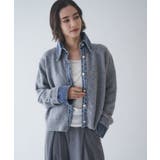 グレー | 【Web限定】【nane】デニムドッキングカーディガン | RMAF　NICE CLAUP / OLIVE des OLIVE