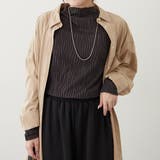 チャコール | ウェーブジャガードプチハイロンT | RMAF　NICE CLAUP / OLIVE des OLIVE